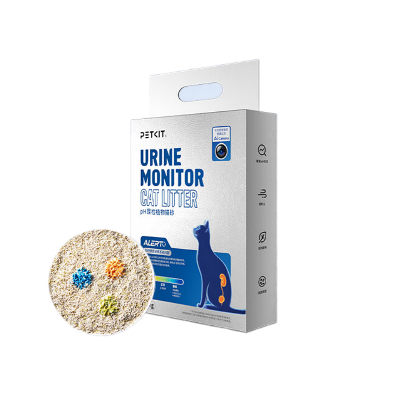 小佩pH尿检植物猫砂 猫沙低尘除臭泌尿自测 智能猫砂盆可用 猫咪用品