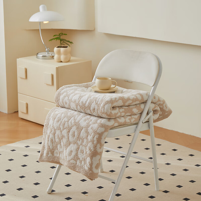 多喜爱家纺半边绒毯 空调毯办公室午睡毯子多功能毯子双面暖绒可水洗毯