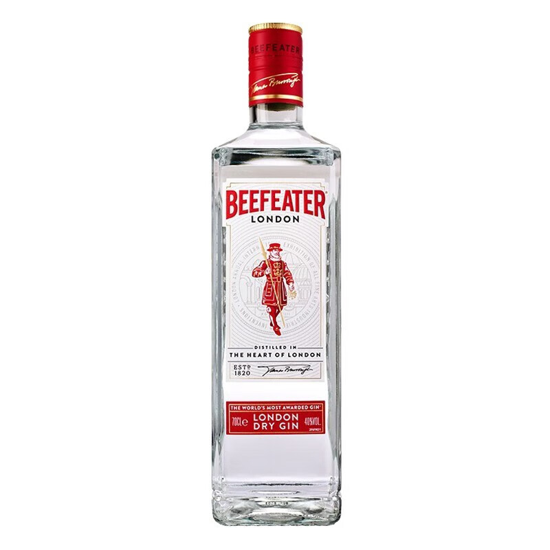 必富达（Beefeater）必富达金酒将军琴酒伦敦干杜松子酒露酒进口洋酒烈酒 一瓶一码