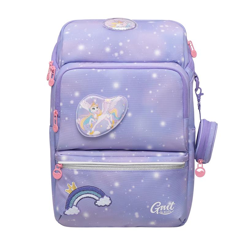 Gmt for kids儿童书包小超轻护脊大容量双肩包男女1-4年级 星云紫 