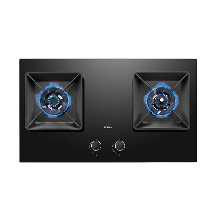 老板（Robam）55B7A燃气灶天然气灶具煤气灶双灶家用5.2kW+70%热效率一级能效猛火灶