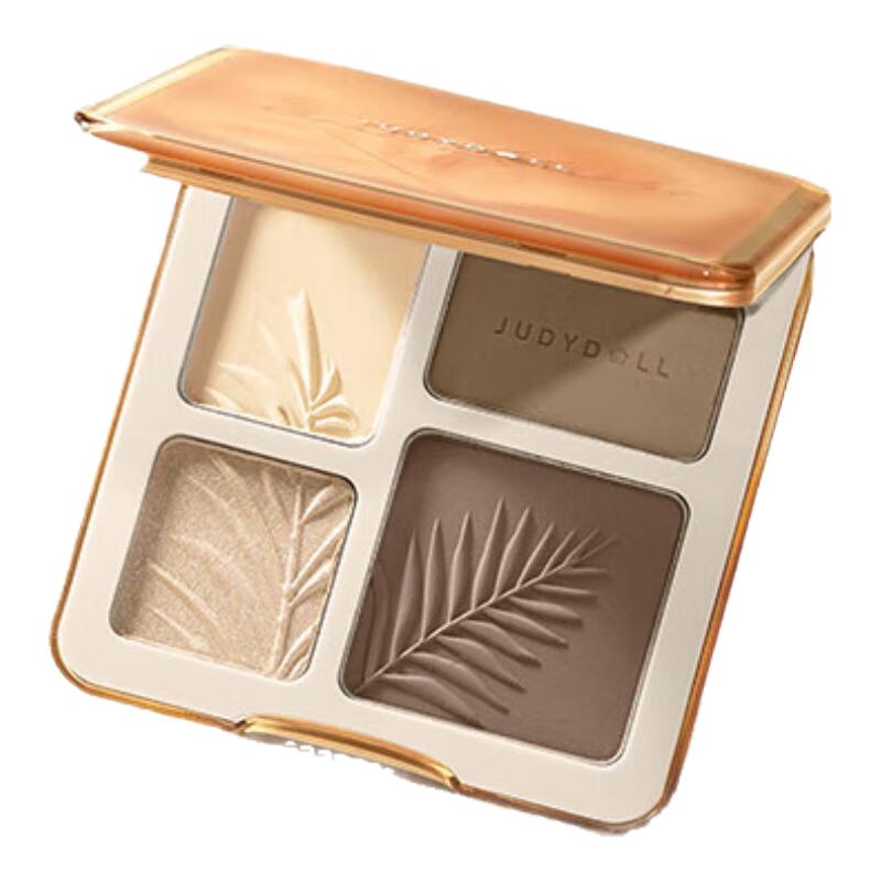 JUDYDOLL 橘朵 高光修容盘套装 修容02+遮瑕01 12.2g