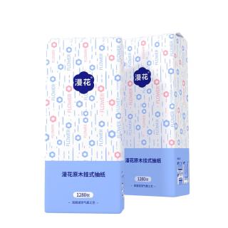 漫花 悬挂式抽纸 4层 1280张*2提