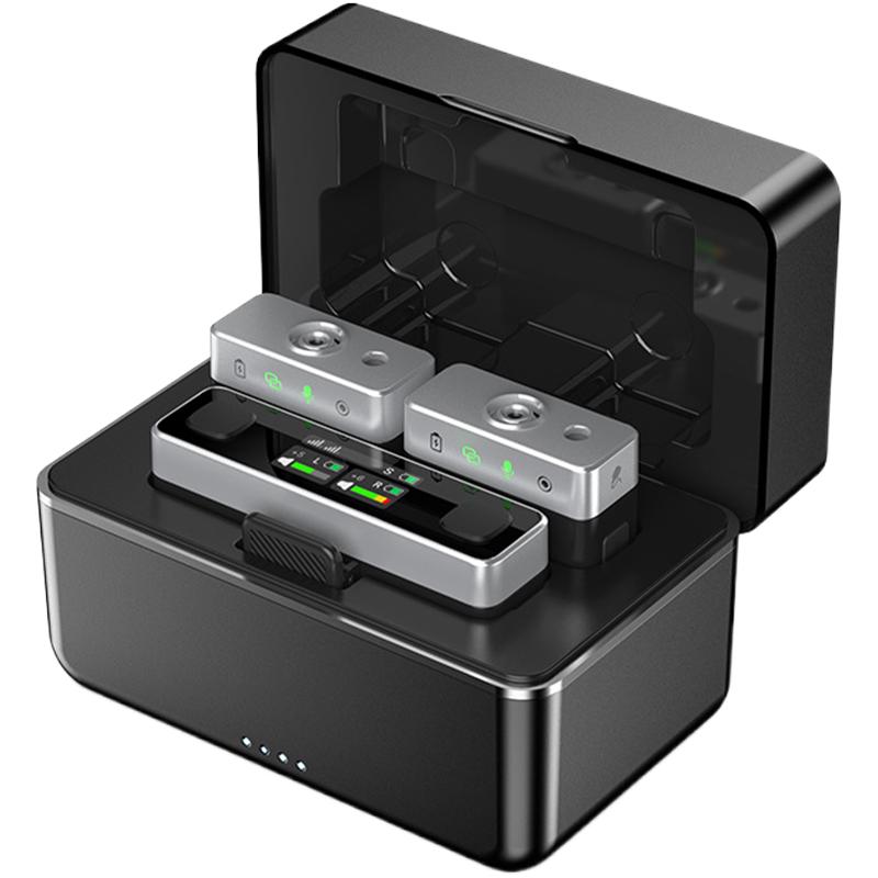 ulanzi 优篮子 AM18无线麦克风Pro领夹收音麦2.4G直播收音器专业vlog拍视频