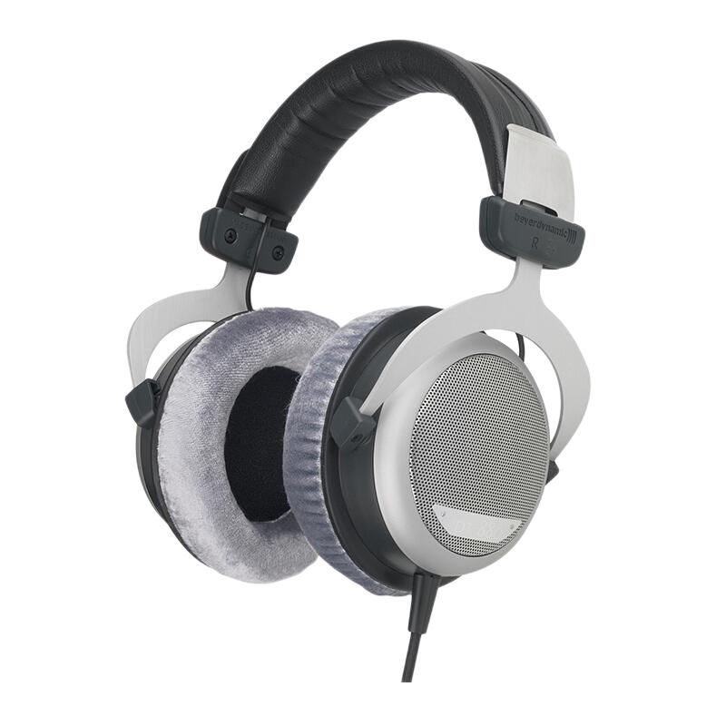 beyerdynamic 拜雅 DT880 32欧低阻版 耳罩式头戴式动圈有线耳机 银色 3.5mm