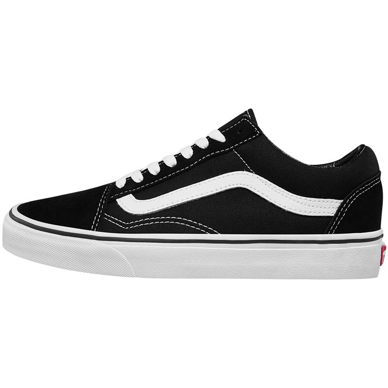 VANS 范斯 经典系列 Old Skool Black 中性运动板鞋 VN000D3HY28