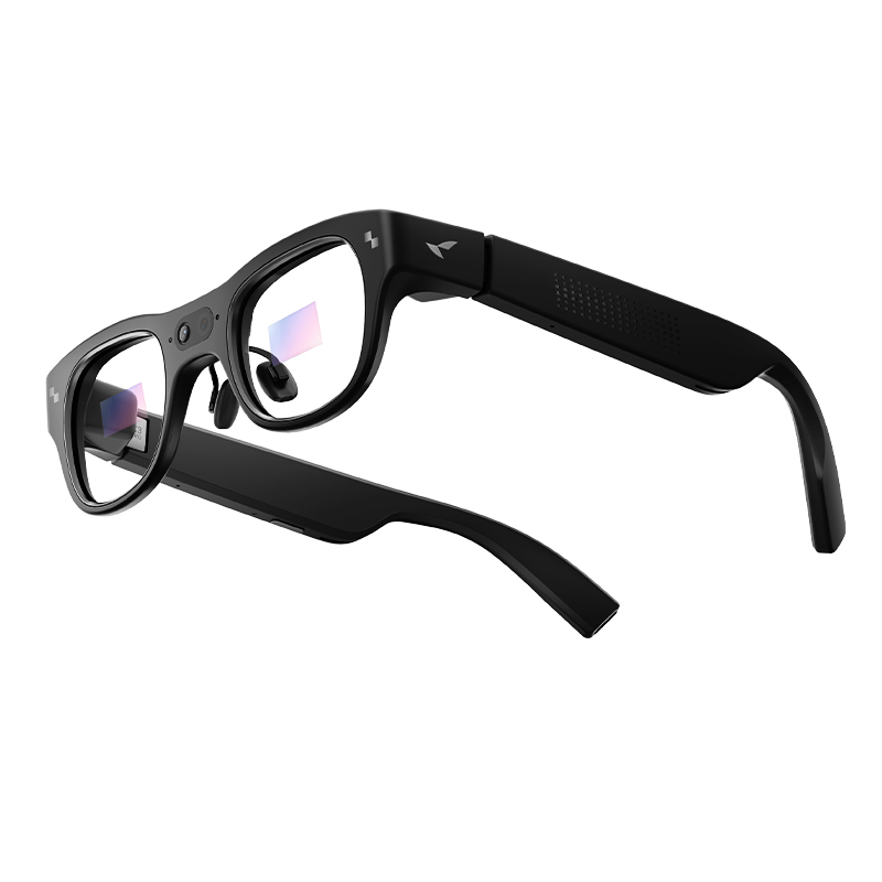 雷鸟RayNeo X3 Pro 概念AI眼镜真无线双目全彩显示光波导AR眼镜翻眼镜便携XR眼镜