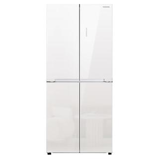TOSHIBA 东芝 小白椰 高容全嵌系列 GR-RF543WI-PG1C5 风冷十字对开门冰箱 517L 琉璃白