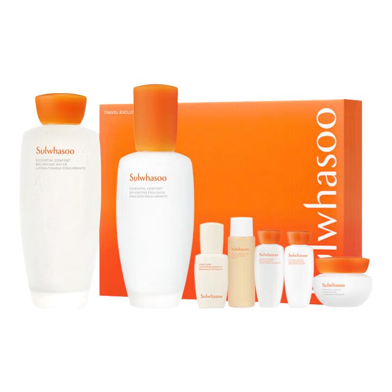 Sulwhasoo 雪花秀 滋盈肌本舒活水乳护肤礼盒水 7件套 水150+乳125