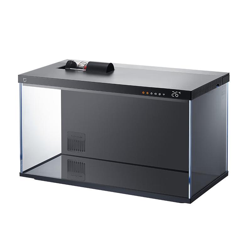 MIJIA 米家 MYG100 智能鱼缸+画法几何(造景+加热棒) 深空灰 44.6*24.6*29.5cm