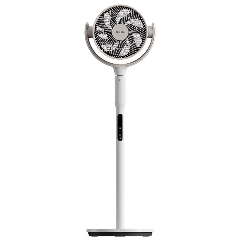 东芝（TOSHIBA）【花信风】空气循环扇0耗材除醛净化落地电风扇直流变频遥控语音智控落地扇F-DSC650CN(W)