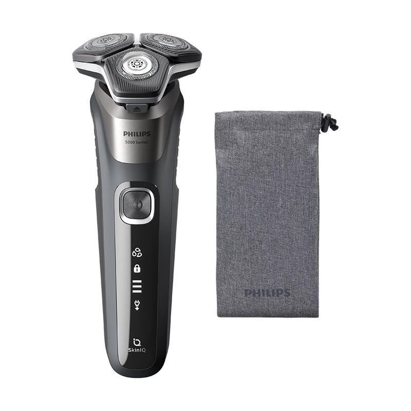 PHILIPS 飞利浦 电动剃须刀 亲肤经典蜂巢5系 荷兰整机进口 SkinIQS5887/10
