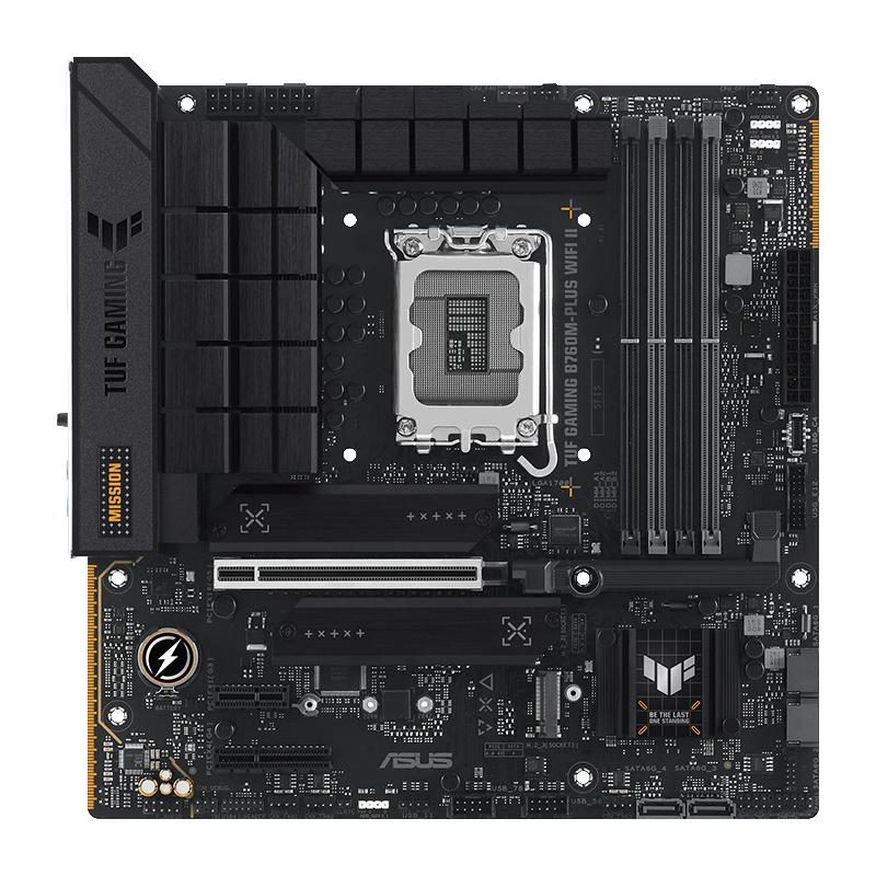 ASUS 华硕 TUF GAMING B760M-PLUS WIFI II 重炮手二代 M-ATX主板（INTEL LGA1700、B760）