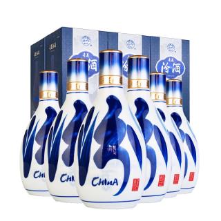 汾酒 42度青花20 商务宴请高端送礼 清香型白酒 酒水热卖榜 42度 500mL 6瓶