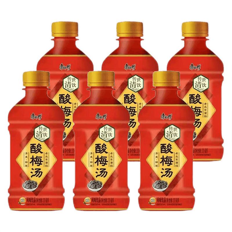 康师傅 酸梅汤 330ml*6瓶