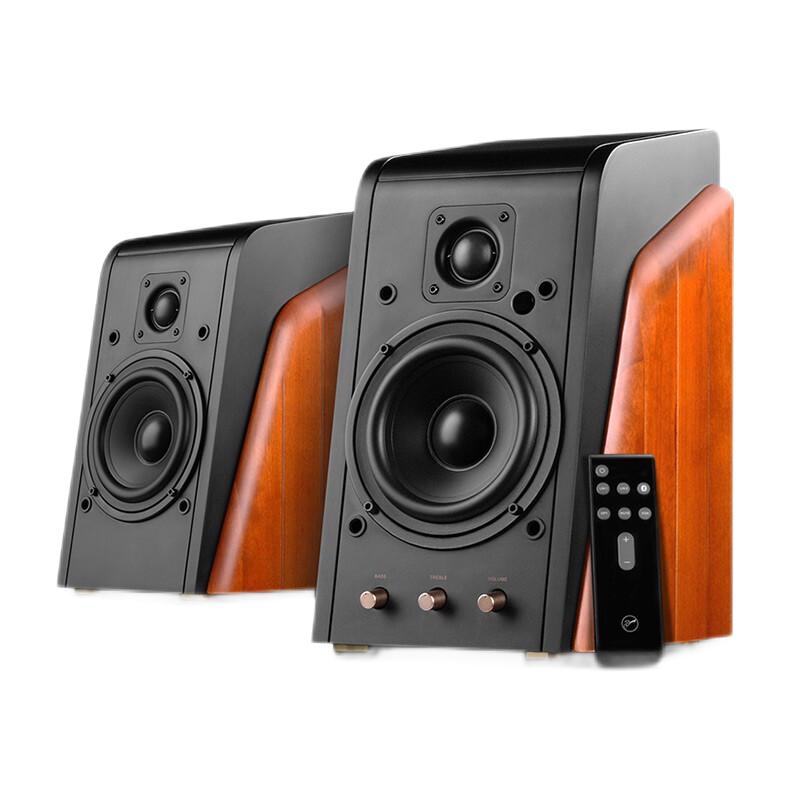HiVi 惠威 M200MKIII+ 2.0声道 桌面 蓝牙音箱 原木色