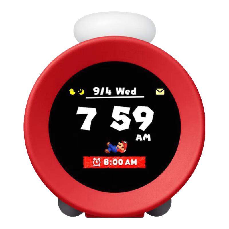 任天堂闹钟 Nintendo Sound Clock Alarmo 海外版 红色 超级玛丽体感智能闹钟全新