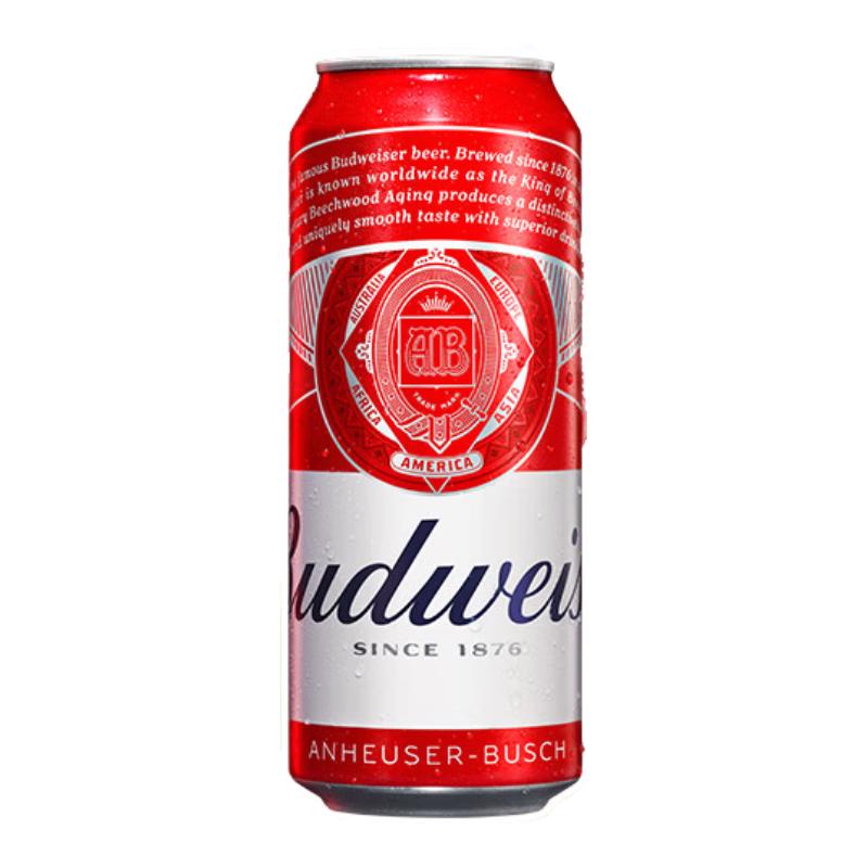  Budweiser/百威 浓郁麦香 拉格啤酒  整箱装