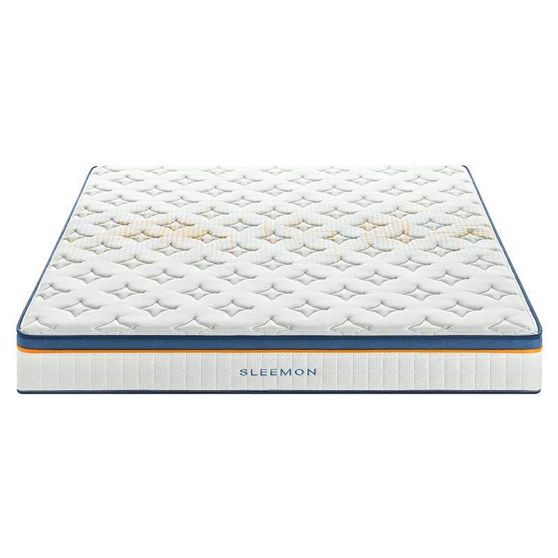 Sleemon 喜临门 进口乳胶椰棕床垫抗菌防螨独袋弹簧席梦思床垫 梦蝶旗舰版 1.8x2米
