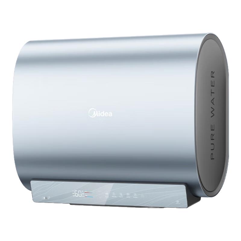 Midea 美的 玲珑超薄60升TECH活水 双胆扁桶电热水器3300W F6033-UDpro(HE)