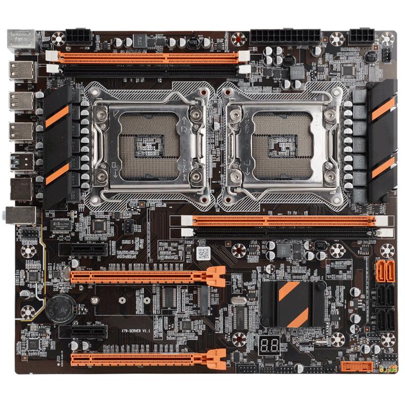  MINGSU/铭速 双路设计 X79双路主板套装+CPU+内存