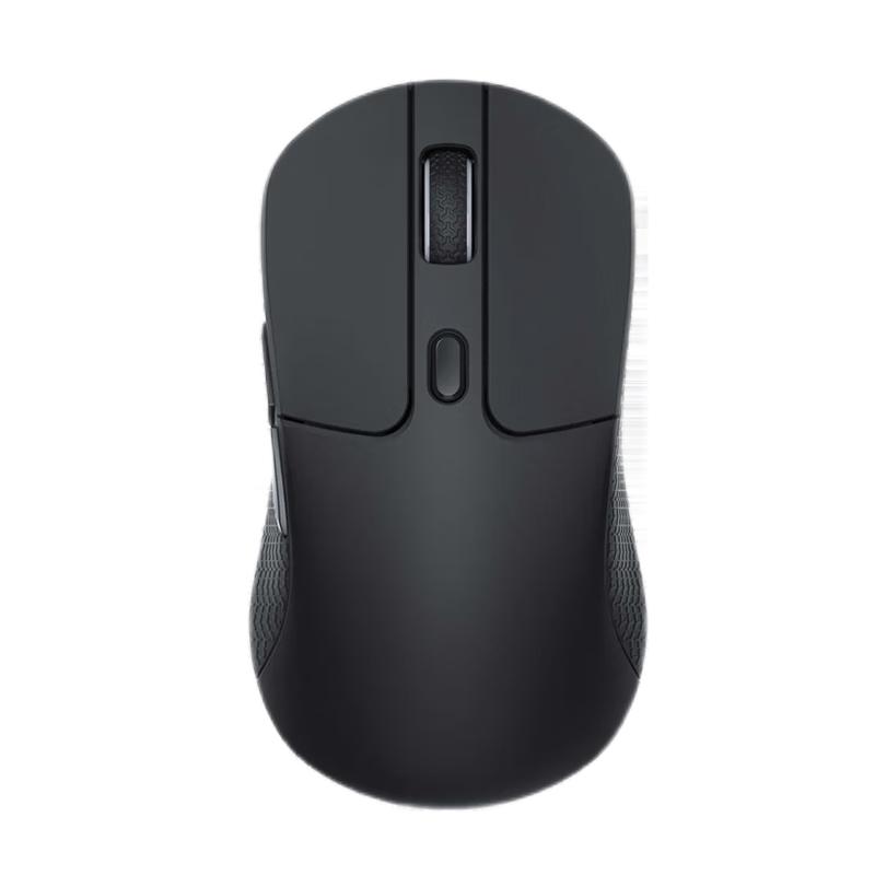 Keychron 渴创 M3 4K无线鼠标 游戏鼠标 蓝牙鼠标 人体工学鼠标 有线三模高回报 黑色