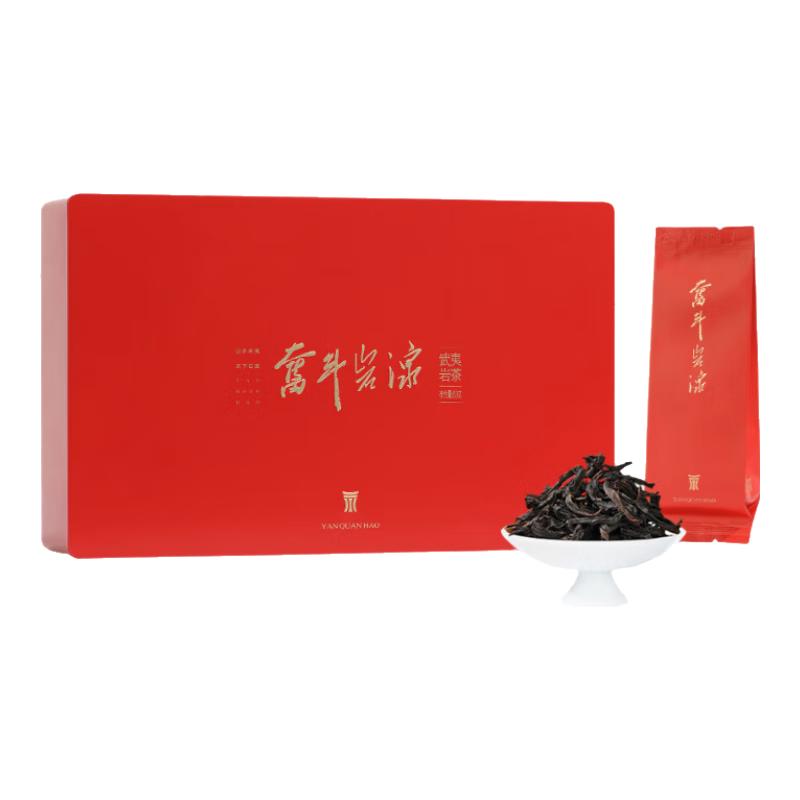 岩湶号乌龙茶天下系列武夷山岩茶莲花峰大红袍一级153g礼盒装茶叶 奋斗岩湶·大红袍153g