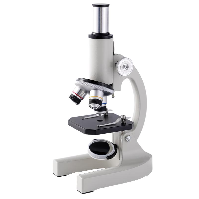 得力（deli）6400倍生物光学显微镜初中生科学实验教材同步台式专业版可细胞手持高倍高清手机便携细菌开学