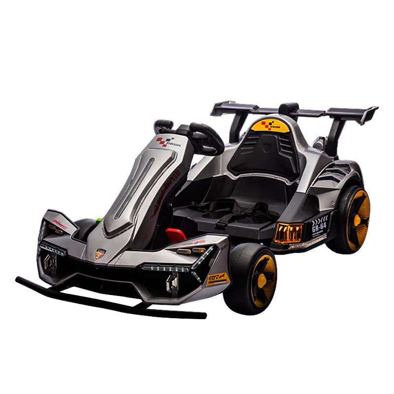 爸爸漂移卡丁车儿童电动汽车可漂移坐大人遥控四轮亲子玩具 顶配烤漆