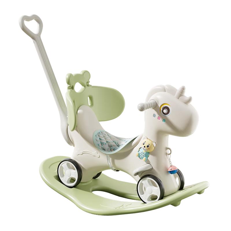 幼贝臣 儿童摇摇马木马儿童玩具多功能摇摇车宝宝周岁生日六一儿童节礼物