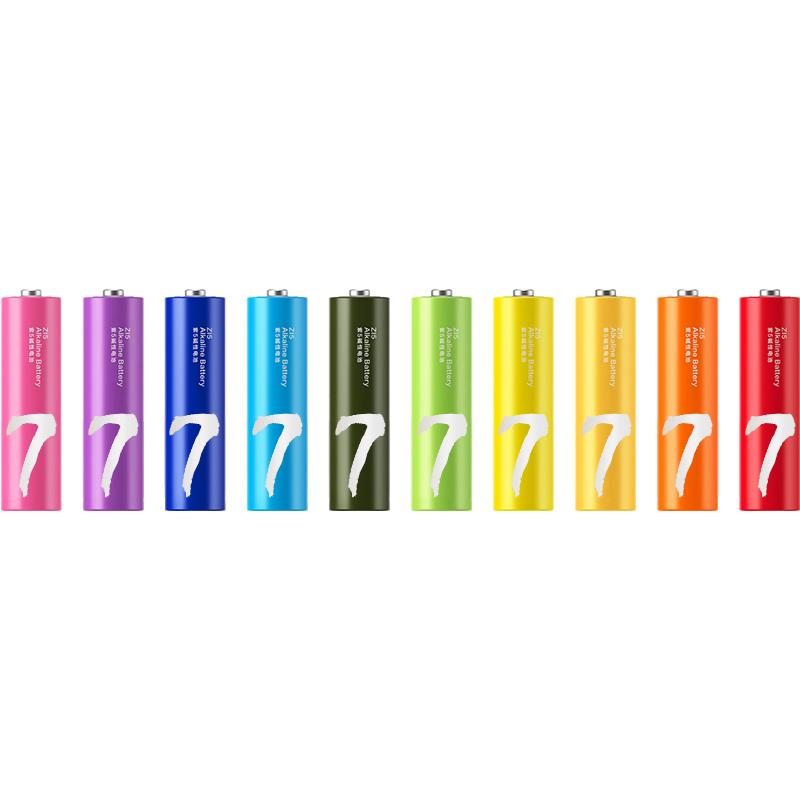 Xiaomi 小米 彩虹7号碱性电池 10粒装