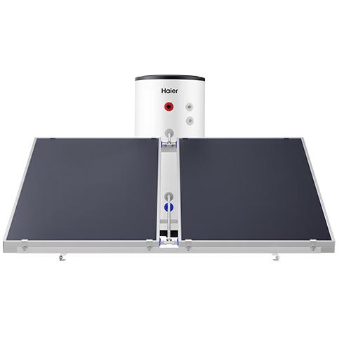 海尔（Haier）20％承压平板式太阳能热水器增压一级能效家用光电两用 自动上水大容量省电节能智能PD3 200L 光电两用/承压式平板+增压出水