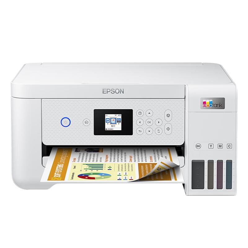 EPSON 爱普生 L4266 墨仓式 彩色喷墨一体机 白色