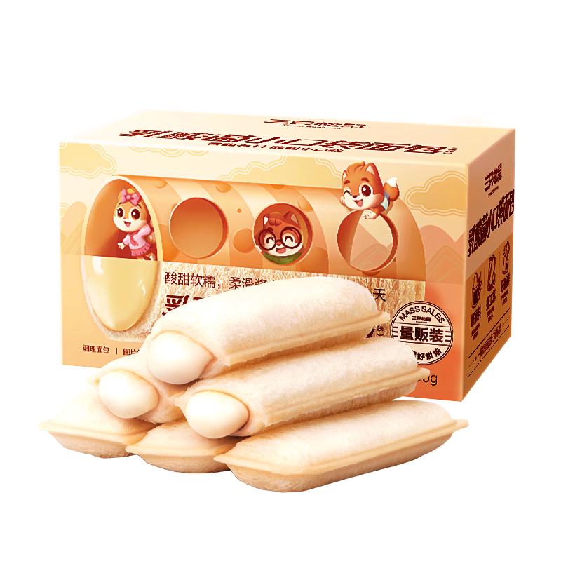 三只松鼠 坚果奶盖沙琪玛 500g