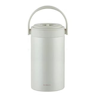 宝威玛 三层保温饭盒 316不锈钢 雅士白 2.5L（赠餐具+保温袋）