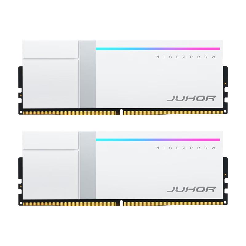 JUHOR玖合 32GB(16GBx2)套装 DDR5 8000 台式机内存条 异刃RGB灯条  CL36 Only for Z890&X870