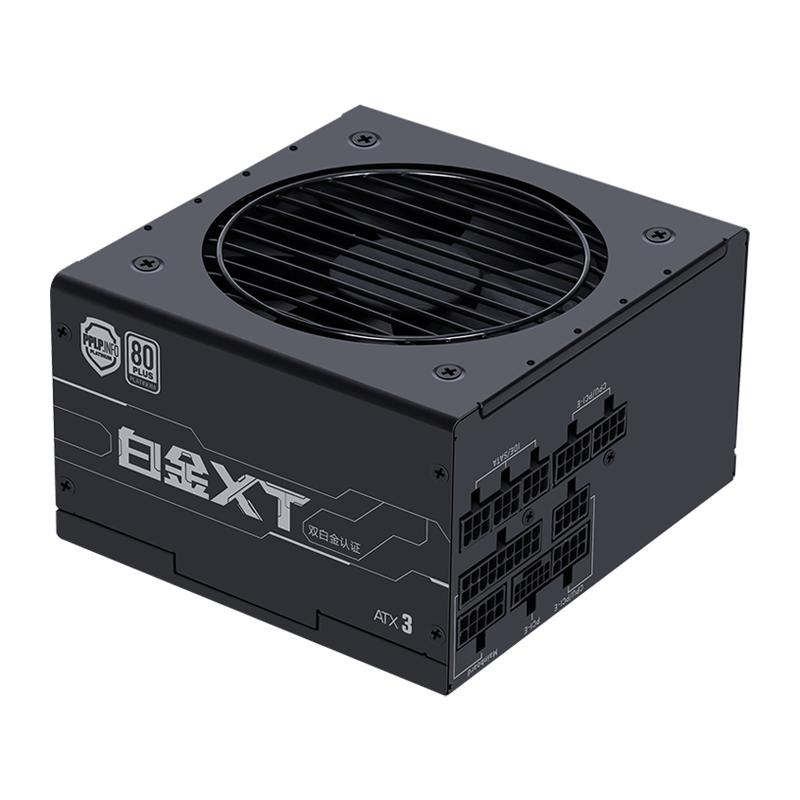 先马（SAMA）白金XT850W 黑色ATX3电脑电源 80PLUS/PPLP双白金/12V-2x6/台系大电容/压纹线/稳压5070Ti 9070XT