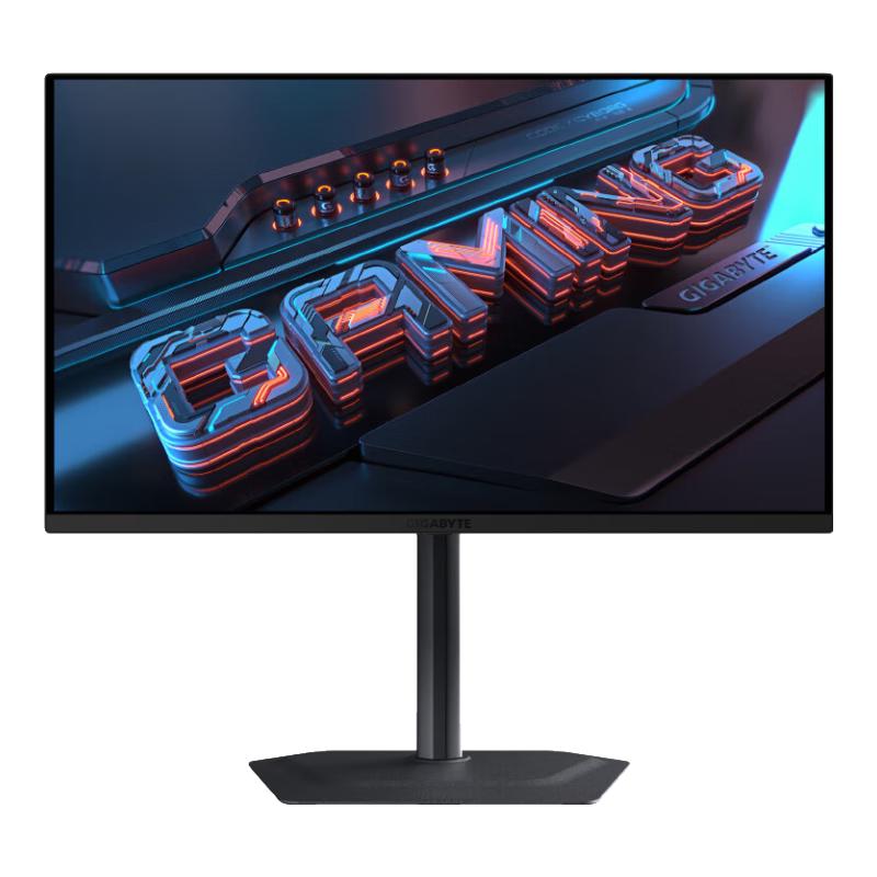 GIGABYTE技嘉MO27U2 26.5英寸OLED 4K显示器240Hz 0.03ms HDR400 HDMI2.1 G-SYNC内置音箱KVM战术性电竞Type-c MO27U2