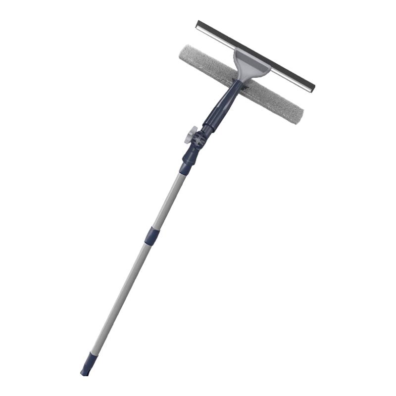锡洁擦玻璃高层窗外双面刮水擦窗器洗窗户刷家用保洁清洁工具 高层擦窗外【刮擦洗三合一】