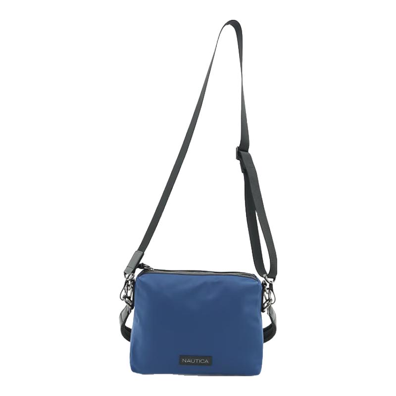 NAUTICA诺帝卡背包通勤出游户外斜挎包单肩包10601011 蓝色