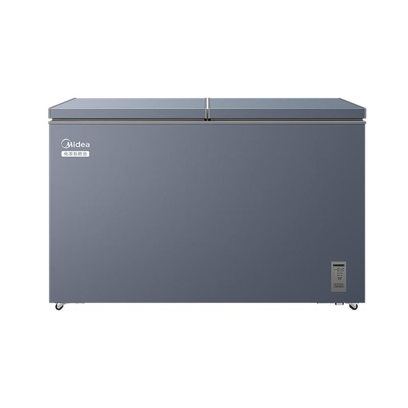  Midea/美的 节能低音 冰柜  深灰色 355L