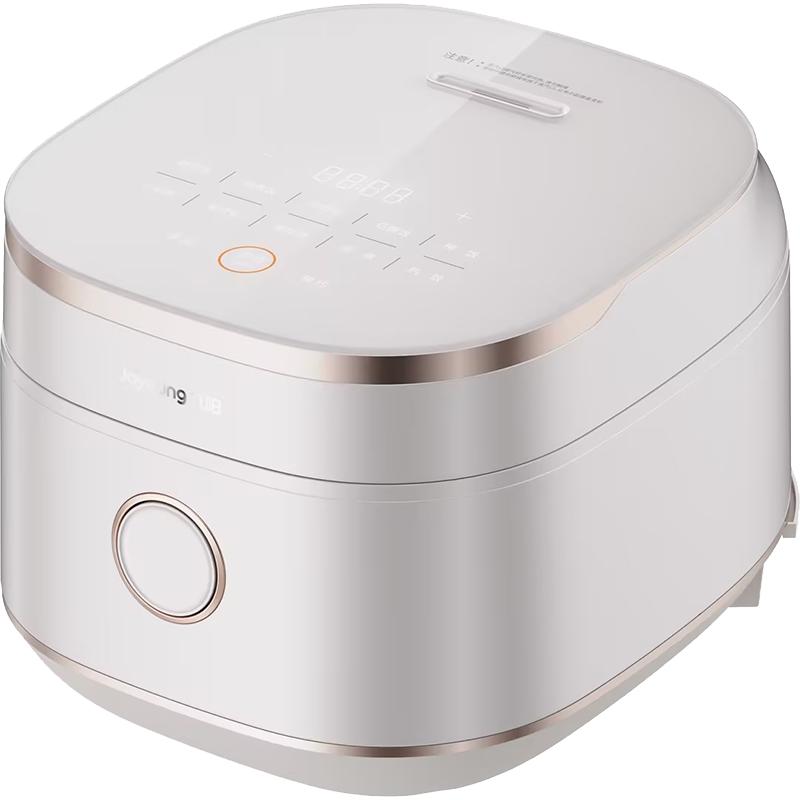 九阳（Joyoung）【全域蜂窝0涂层】316L有钛内胆低糖IH远红外加热电饭煲电饭锅4升容量3-4人玻璃面板8A级米饭40N1F 全域蜂窝有钛0涂层 4L