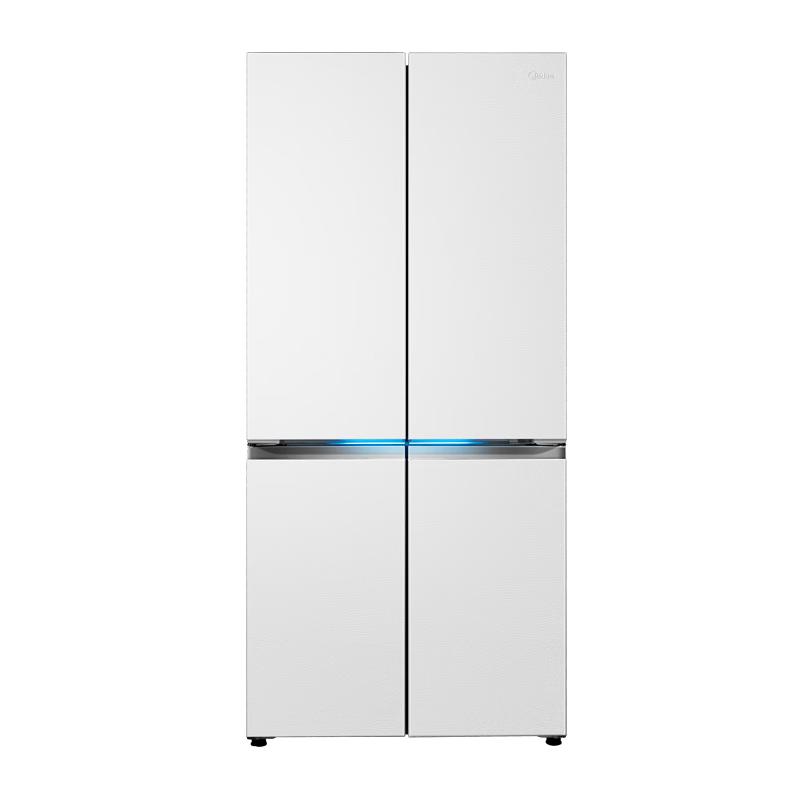 Midea 美的 熊墩墩系列 BCD-603WUSPZM(E) 风冷十字对开门冰箱 603L 海贝白