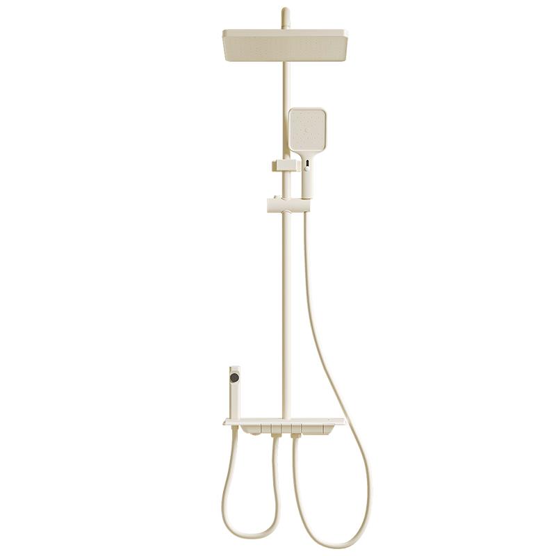 浪鲸(SSWW)卫浴易洁花洒全铜主体大顶喷家用淋浴花洒SKQM057D-WH4-1