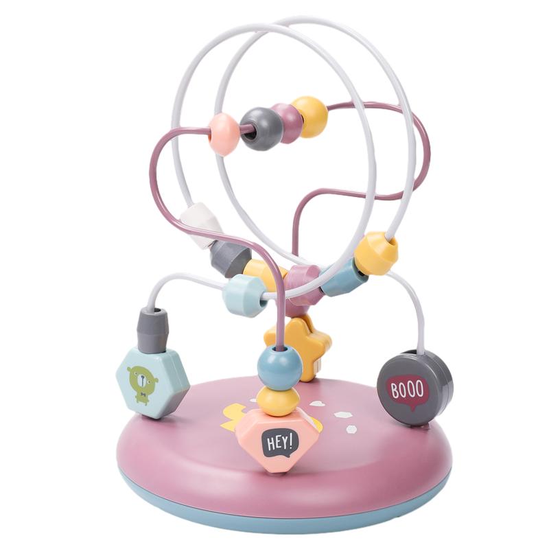 儿童绕珠益智早教训练专注力玩具1-3岁宝宝绕珠