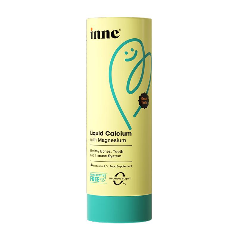 Inne钙镁锌小金条液体钙儿童钙维生素d3婴儿钙6条*10ml【草莓味】