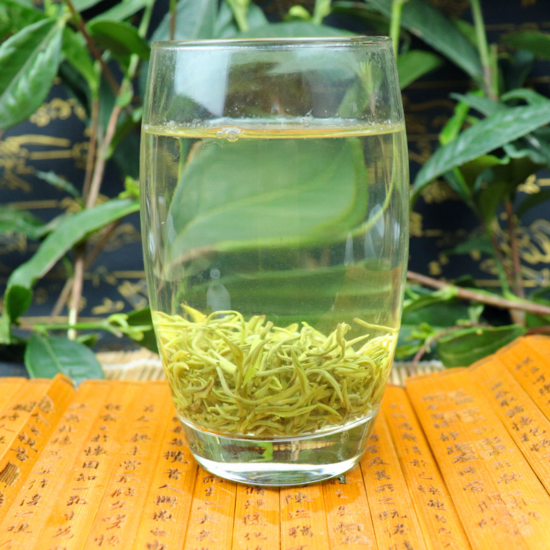 蒙顶甘露新茶四川特产绿茶浓香型明前高山茶雅安茶叶散装250g