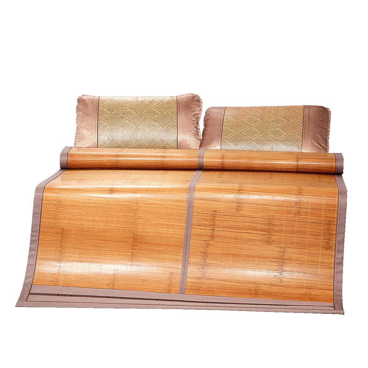 【双面竹席】清凉双面竹片竹席凉席单件宿舍家用可折叠