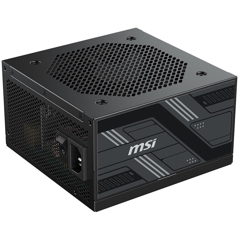 MSI 微星 额定650W金牌全模组游戏电脑电源ATX3.1/原生16PIN/五年保障/适配5060显卡PAG G650LS PCIE5
