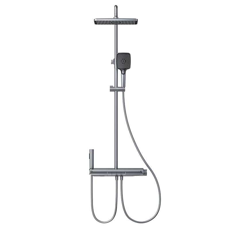 东鹏（DONGPENG）小鲸洗pro花洒全套智能淋浴套装钢琴按键大置物增压顶喷淋浴喷枪